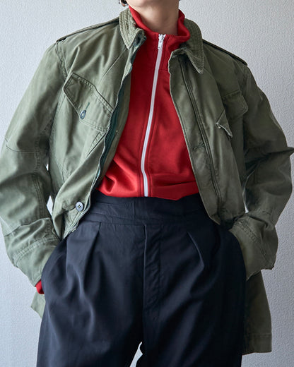 【SIZE S】1960s British Army Windproof Cotton Sateen Combat Smock / Olive Green