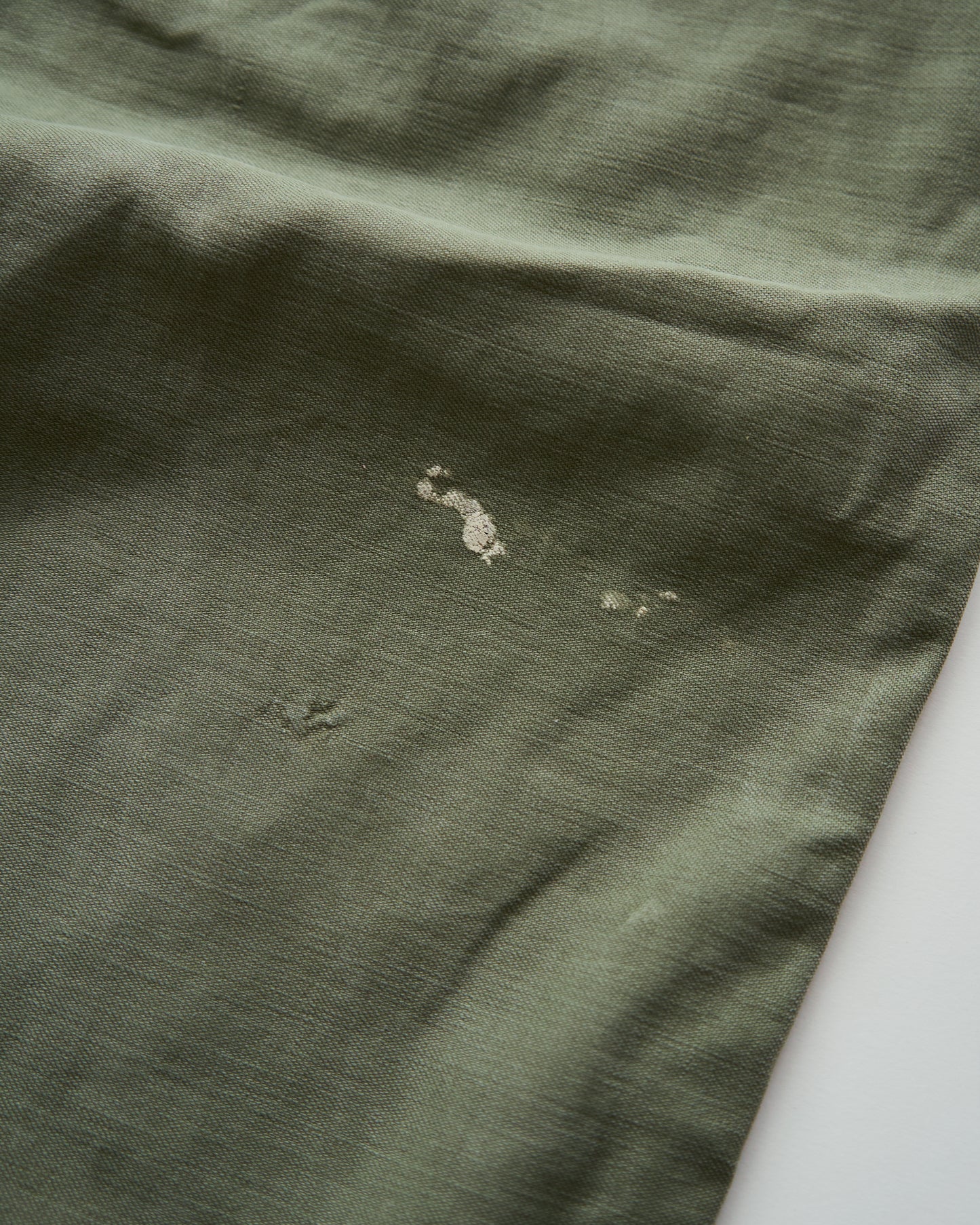 【Size S】 1950s-60s US ARMY Baker Pants / Faded Olive