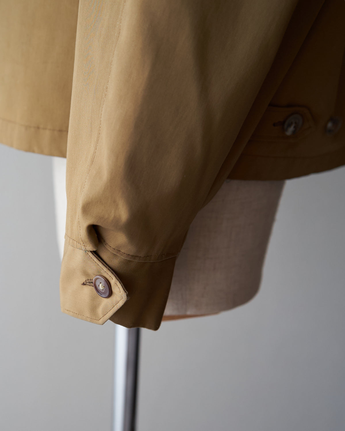 【SIZE L】60-70s SIR JAC Linebacker Fabric NFL Swing Top / Beige