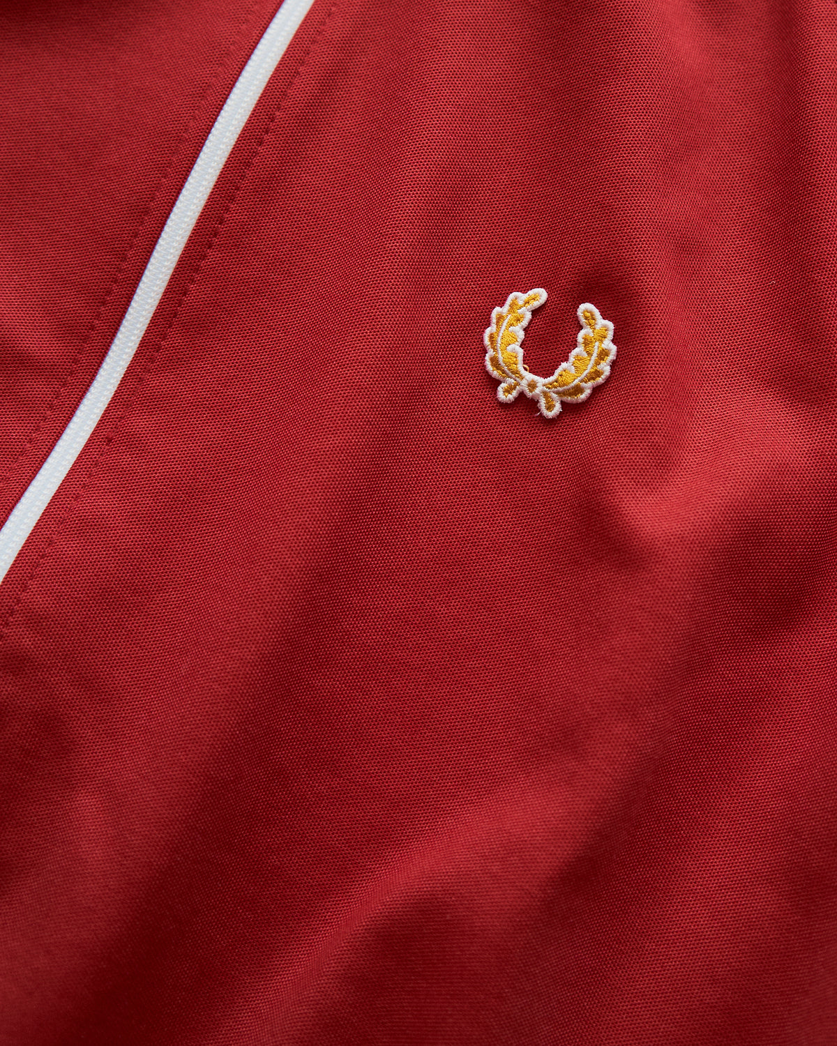 【SIZE L】FRED PERRY SPORTSWEAR Ribbed Raglan Track Jacket / Red