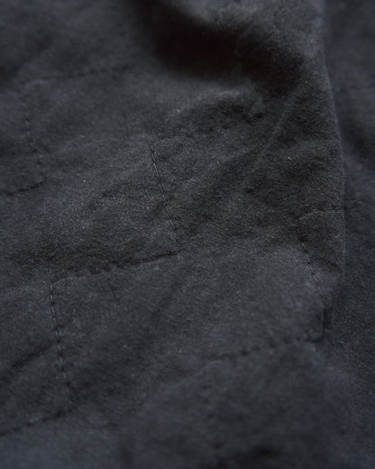 【SIZE L】-90s MISSONI SPORT Overdyed Denim Chore Coat / Black