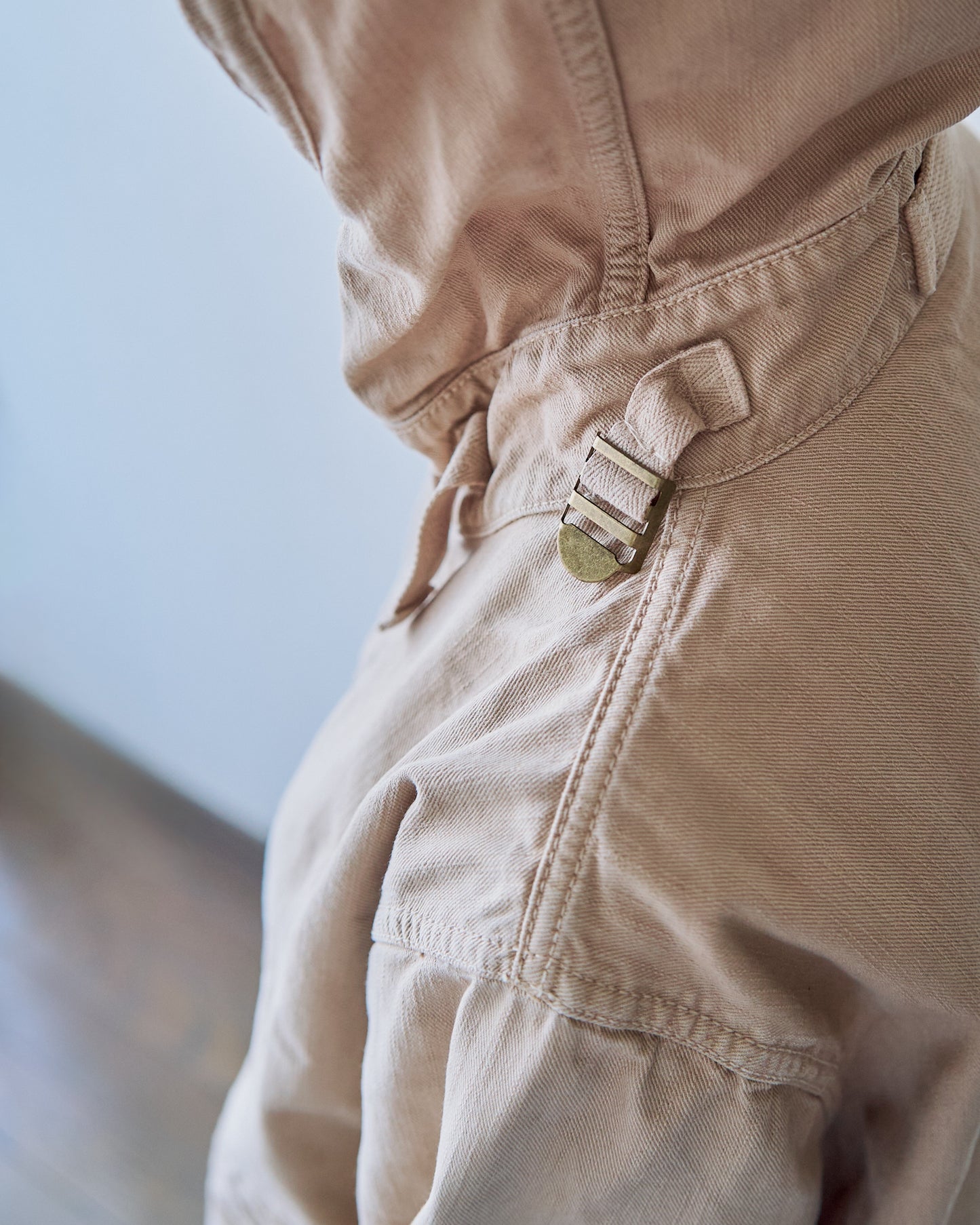 2000s J.CREW Heritage Silhouette Cotton Twill Anorak / Faded Beige
