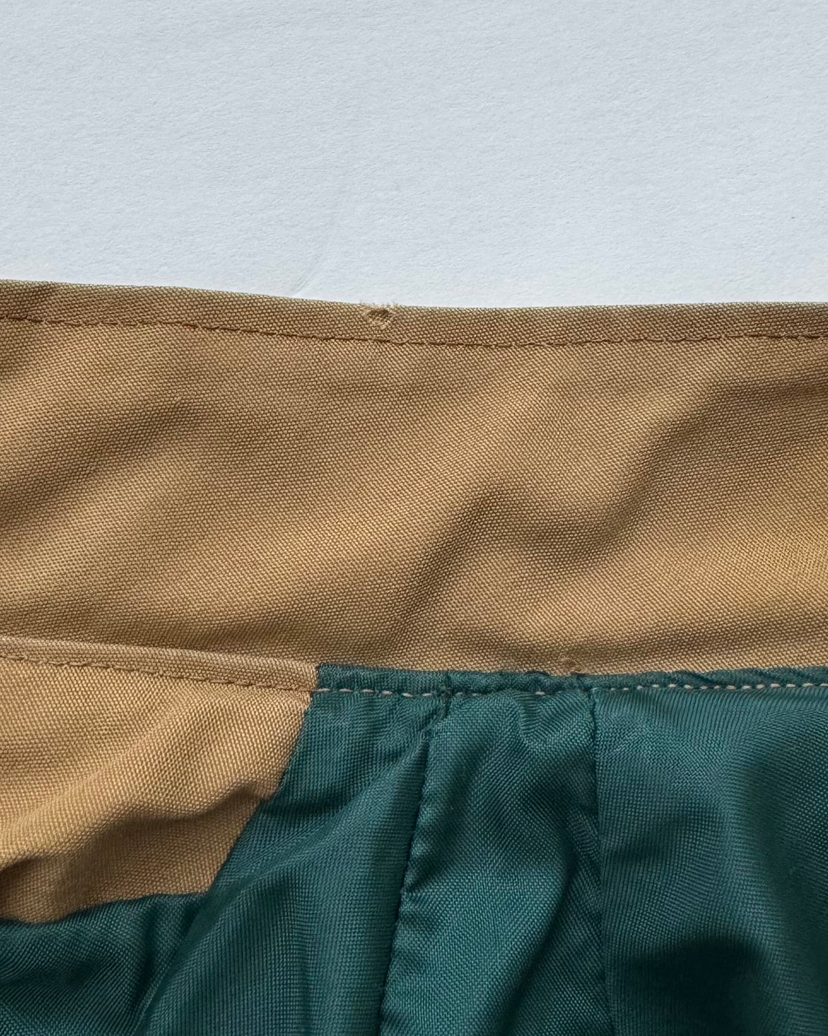 【SIZE L】60-70s SIR JAC Linebacker Fabric NFL Swing Top / Beige