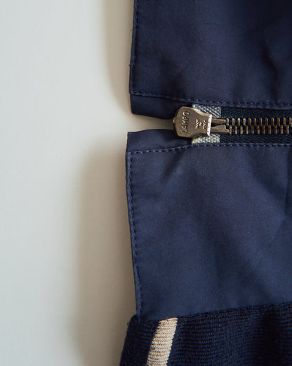 【SIZE M-L】ALLEGRI Nylon Multi-Pocket Utility Vest / Sun-Faded Navy