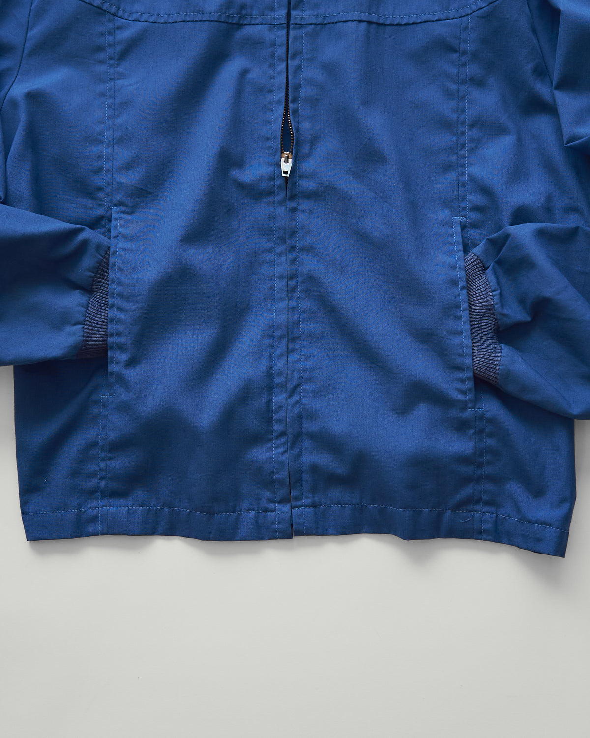 【SIZE S】60s PURITAN Poly-Cotton  Zip Blouson / Navy