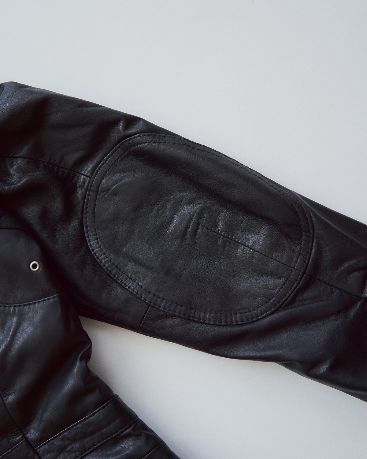 【SIZE L】00s-10s HUGO BOSS Lambskin Leather Utility Jacket/ Black