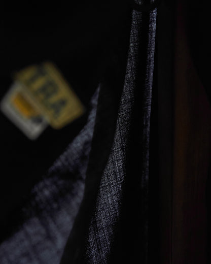 【SIZE M】VETRA 60-70s Tergal Fabric Maquignon Coat / Black