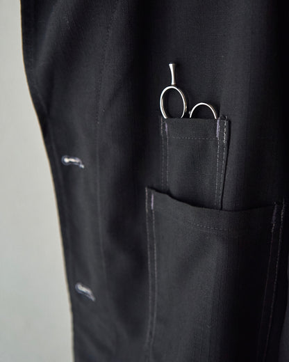 【SIZE M】VETRA 60-70s Tergal Fabric Maquignon Coat / Black