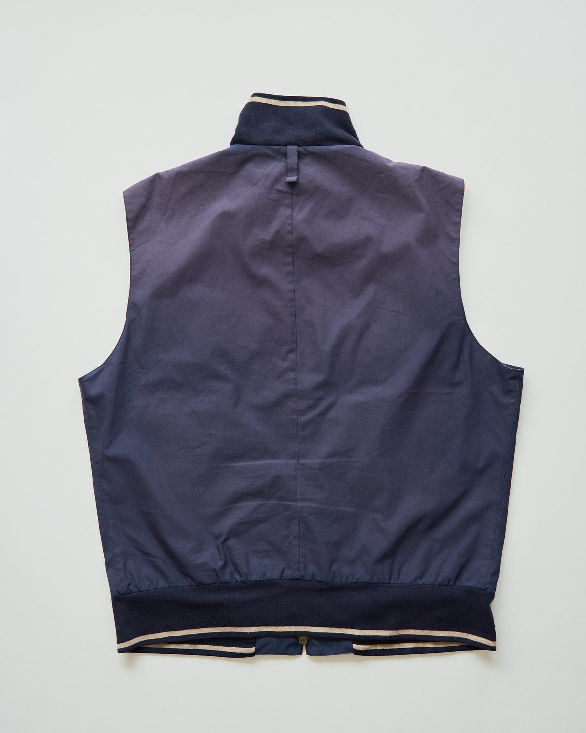 【SIZE M-L】ALLEGRI Nylon Multi-Pocket Utility Vest / Sun-Faded Navy