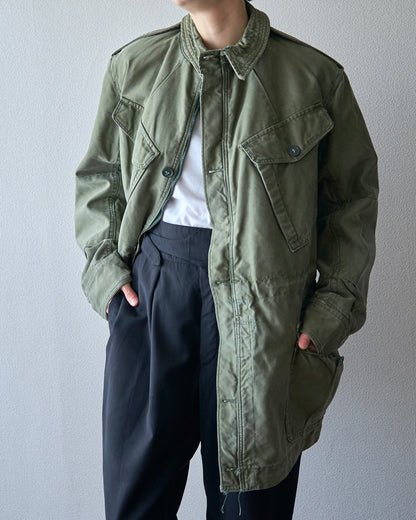 【SIZE S】1960s British Army Windproof Cotton Sateen Combat Smock / Olive Green