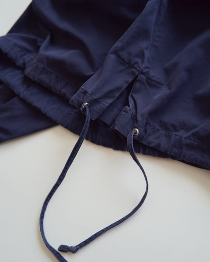 【SIZE XL】90's J.CREW Cotton Two-Tone Pullover Anorak / Navy x Ivory