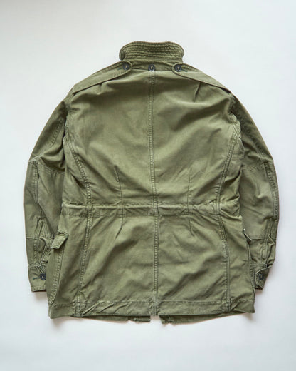 【SIZE S】1960s British Army Windproof Cotton Sateen Combat Smock / Olive Green