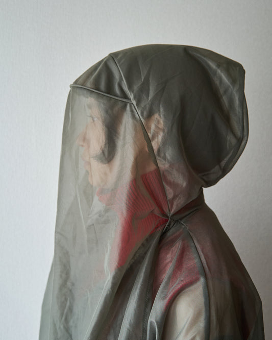 【Size L】00’s CABELA'S Sheer Mesh Hooded Mosquito Hooded Pullover / Khaki