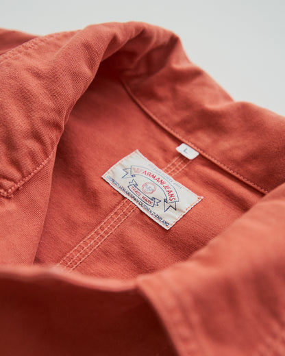 【SIZE L】90s ARMANI JEANS Cotton Coverall / Terracotta