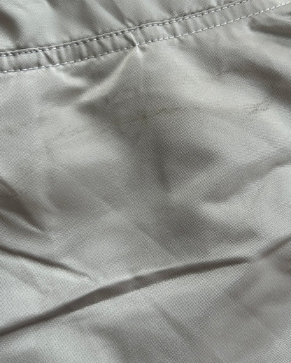 【SIZE M-L】90s-00s GAP Silver Nylon Multi-Pocket Utility Jacket