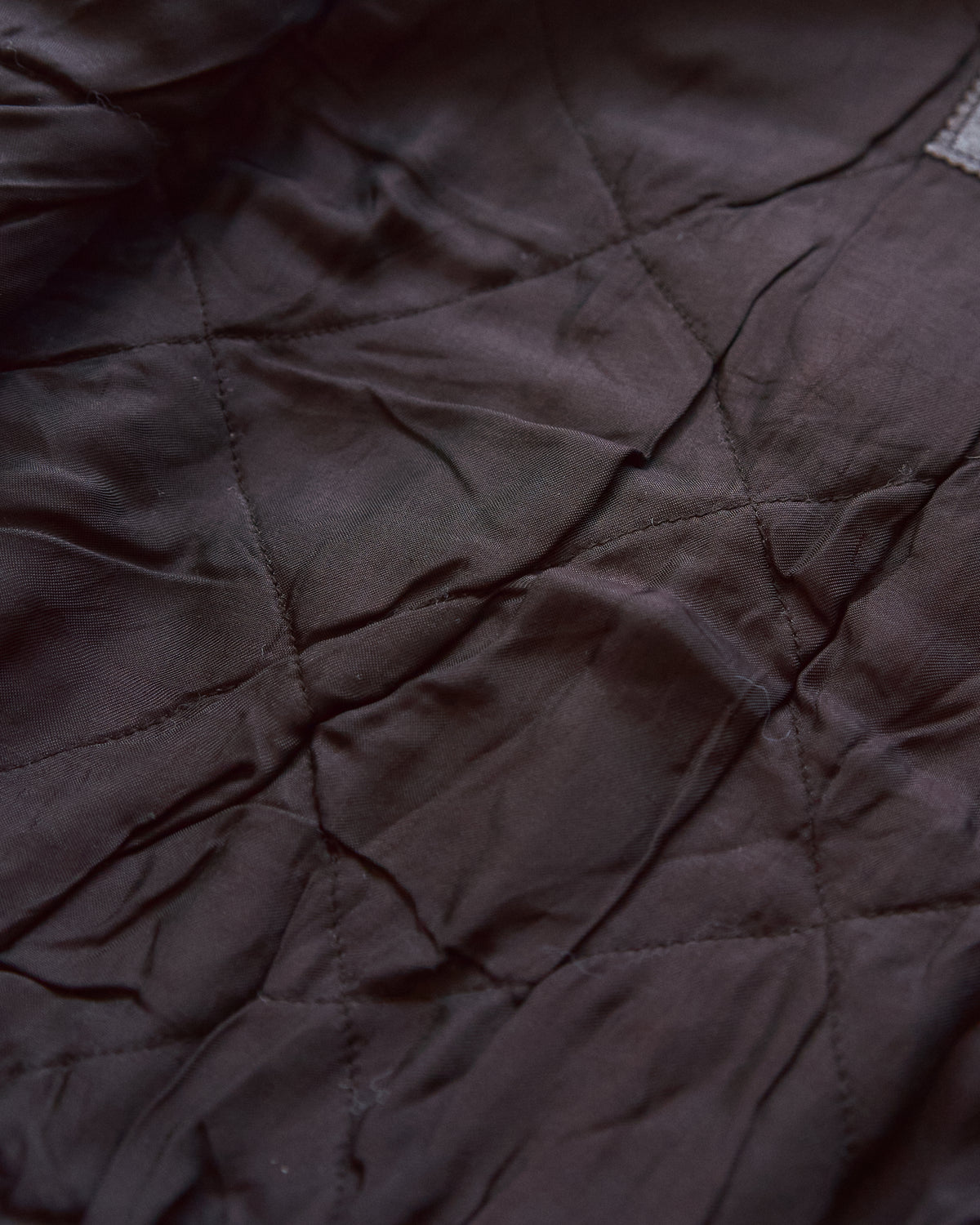 【SIZE L】-90s ARMANI JEANS  Leather Flight Bomber Jacket / Brown