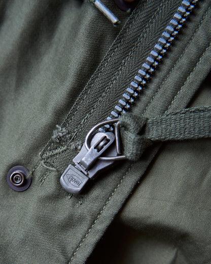 【Size S-M】60s US ARMY M-51 Field Jacket Custom Vest / OG-107 Olive