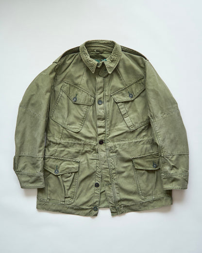 【SIZE S】1960s British Army Windproof Cotton Sateen Combat Smock / Olive Green