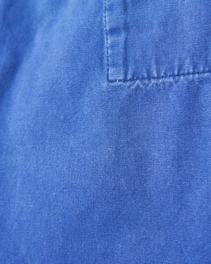 【Size S】~70s LE GLAZIK Cotton Canvas Faded French Fisherman Pullover Smock / Blue