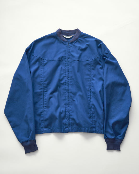【SIZE S】60s PURITAN Poly-Cotton  Zip Blouson / Navy