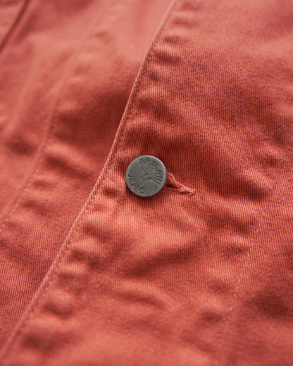 【SIZE L】90s ARMANI JEANS Cotton Coverall / Terracotta