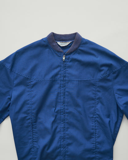 【SIZE S】60s PURITAN Poly-Cotton  Zip Blouson / Navy