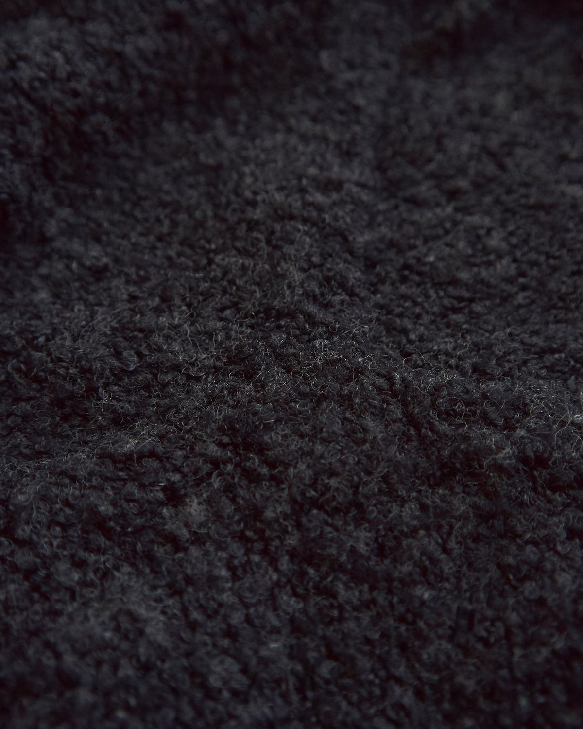 【SIZE S-M】J.CREW Bouclé Textured V-Neck Sweater / Black