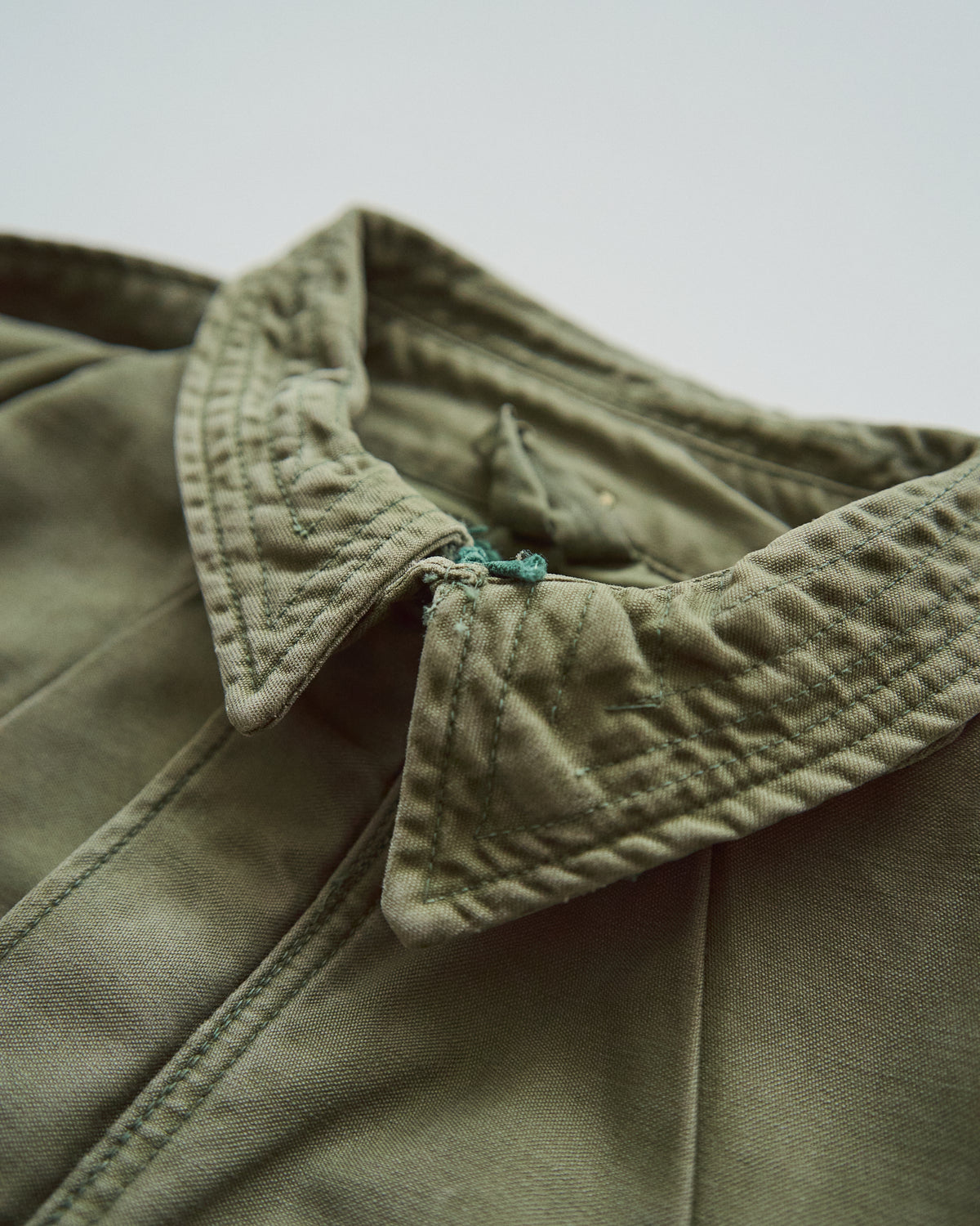 【SIZE S】1960s British Army Windproof Cotton Sateen Combat Smock / Olive Green
