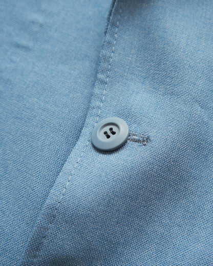 【SIZE L】-1980s JCPENNEY Textured Notch Lapel Tailored Jacket / Powder Blue