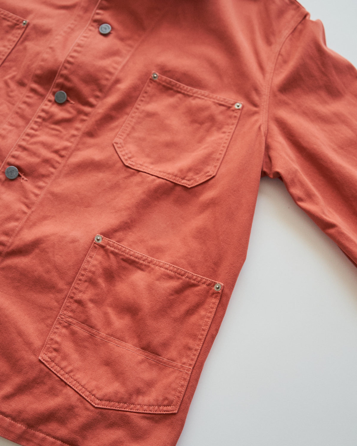 【SIZE L】90s ARMANI JEANS Cotton Coverall / Terracotta