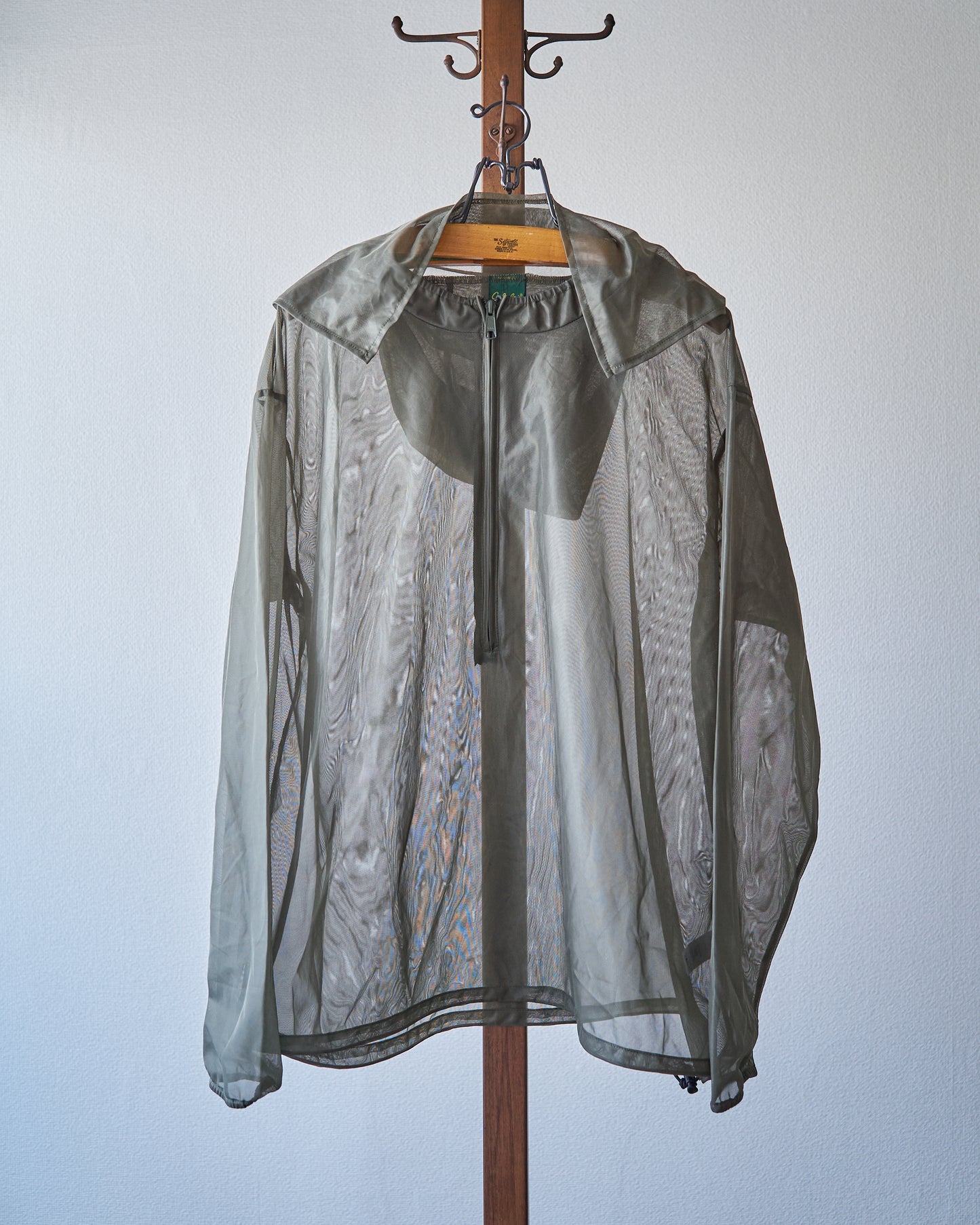 00’s CABELA'S Sheer Mesh Hooded Mosquito Hooded Pullover / Khaki