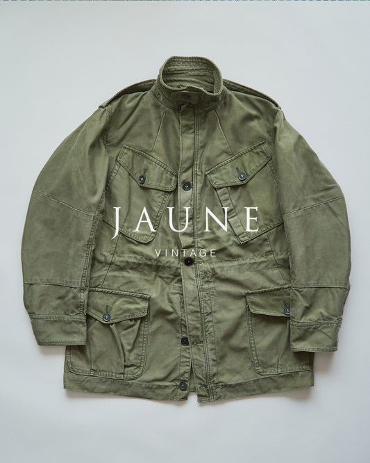 【SIZE S】1960s British Army Windproof Cotton Sateen Combat Smock / Olive Green